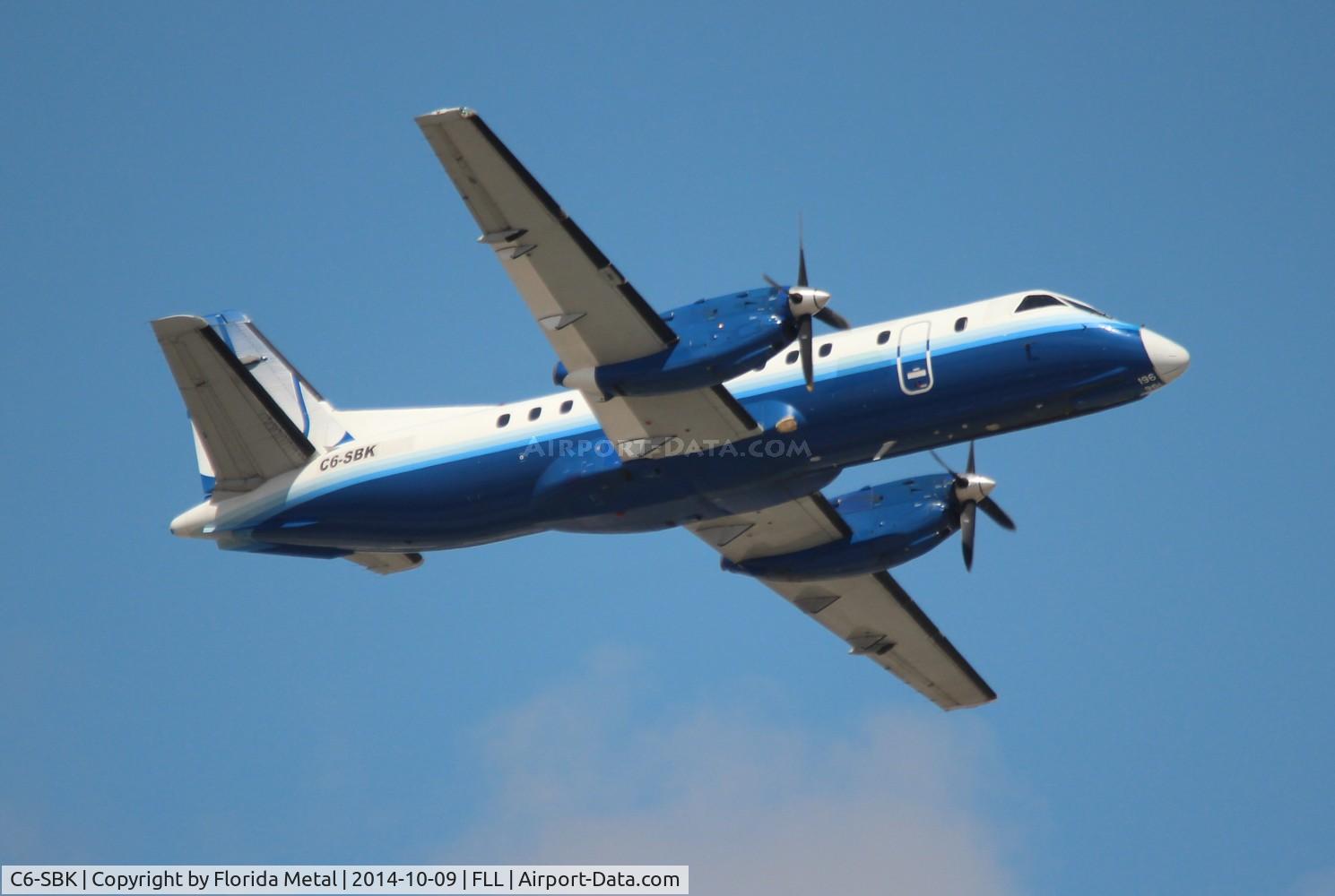 C6-SBK, 1990 Saab 340B C/N 340B-196, Saab 340 Sky Bahamas still in United colors