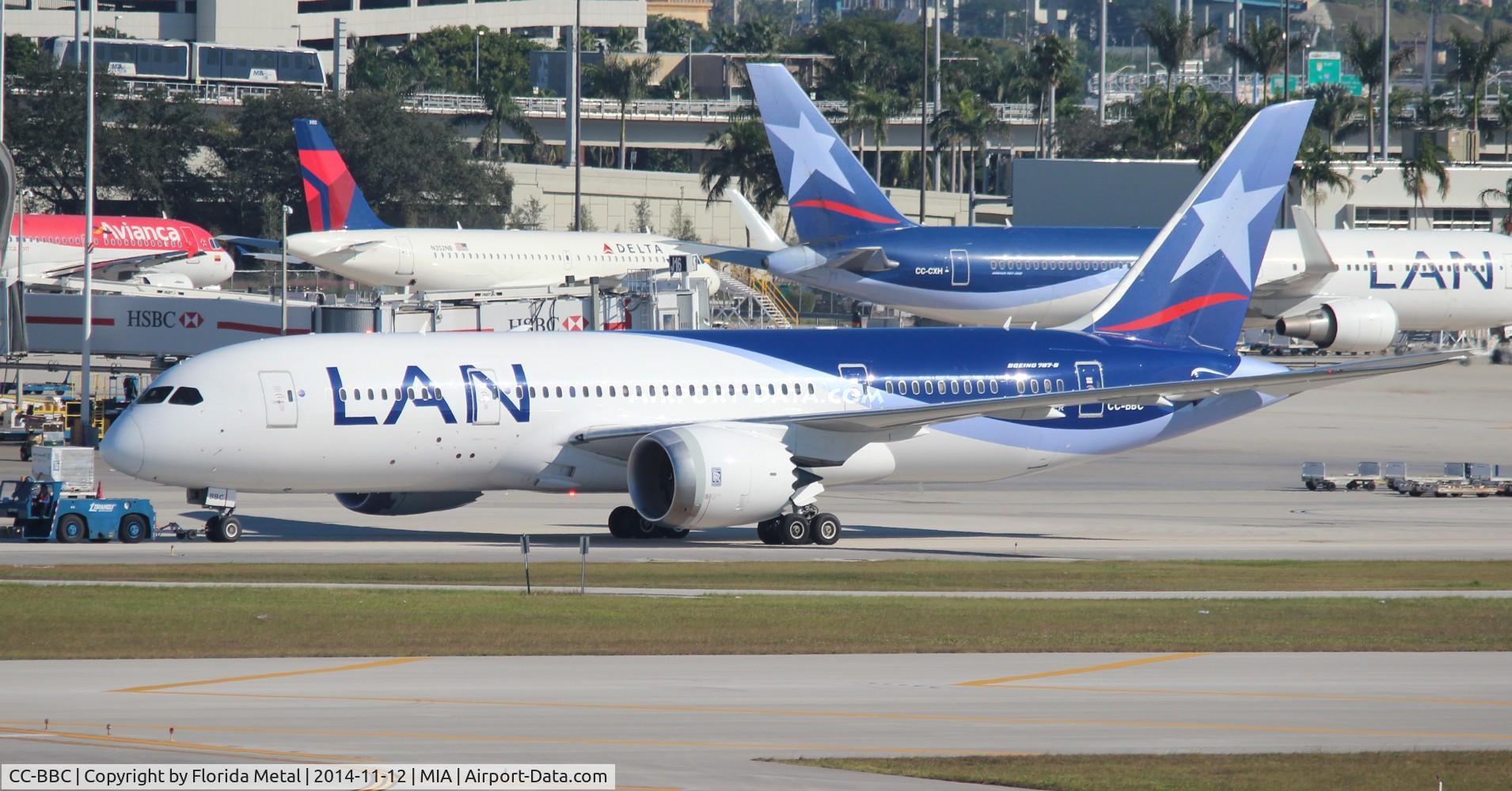 CC-BBC, 2012 Boeing 787-8 Dreamliner C/N 38472, LAN Dreamliner