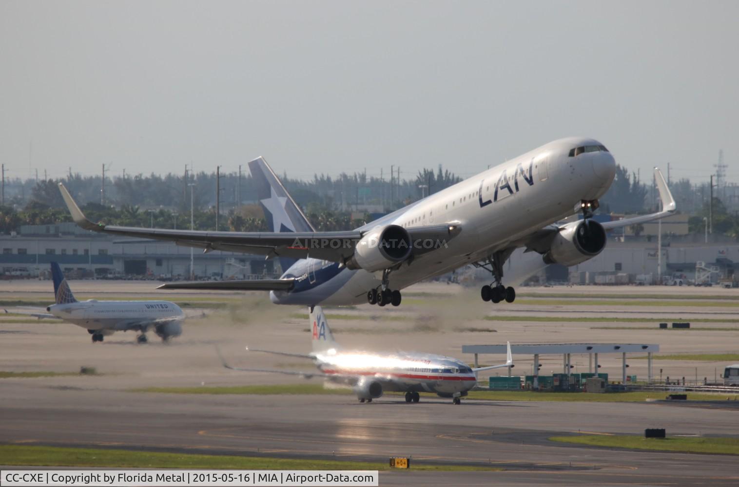 CC-CXE, 2008 Boeing 767-316/ER C/N 35696, LAN 767-300