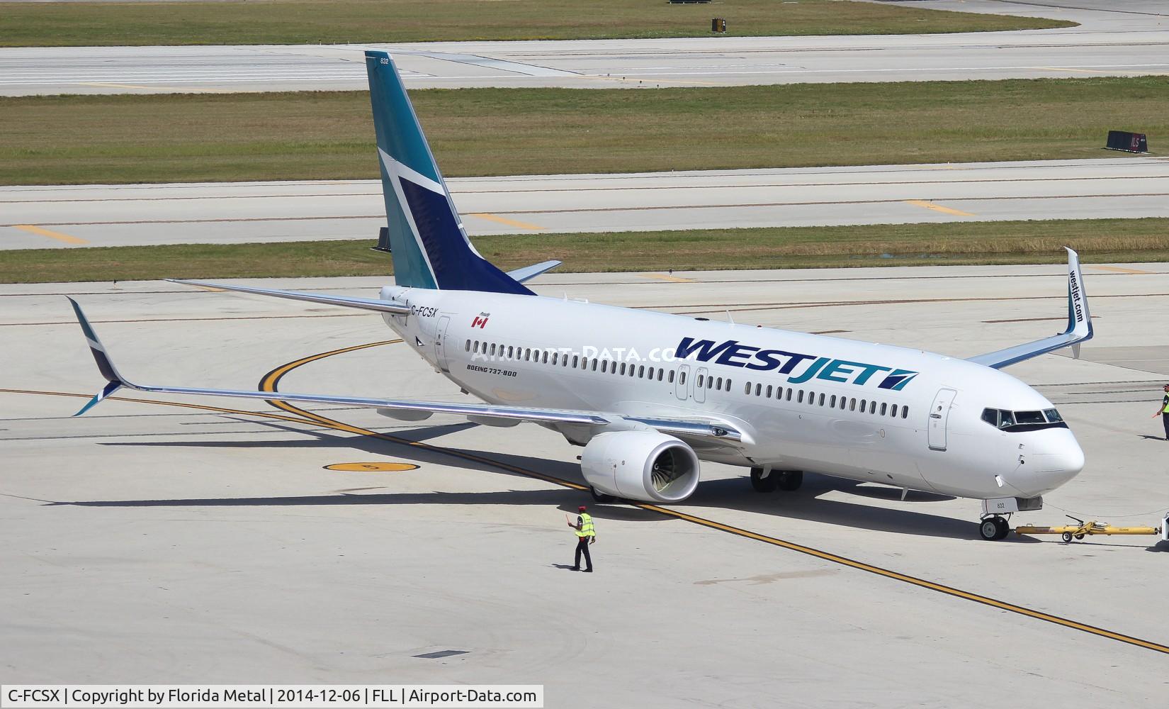 C-FCSX, 2014 Boeing 737-8CT C/N 60126, West Jet