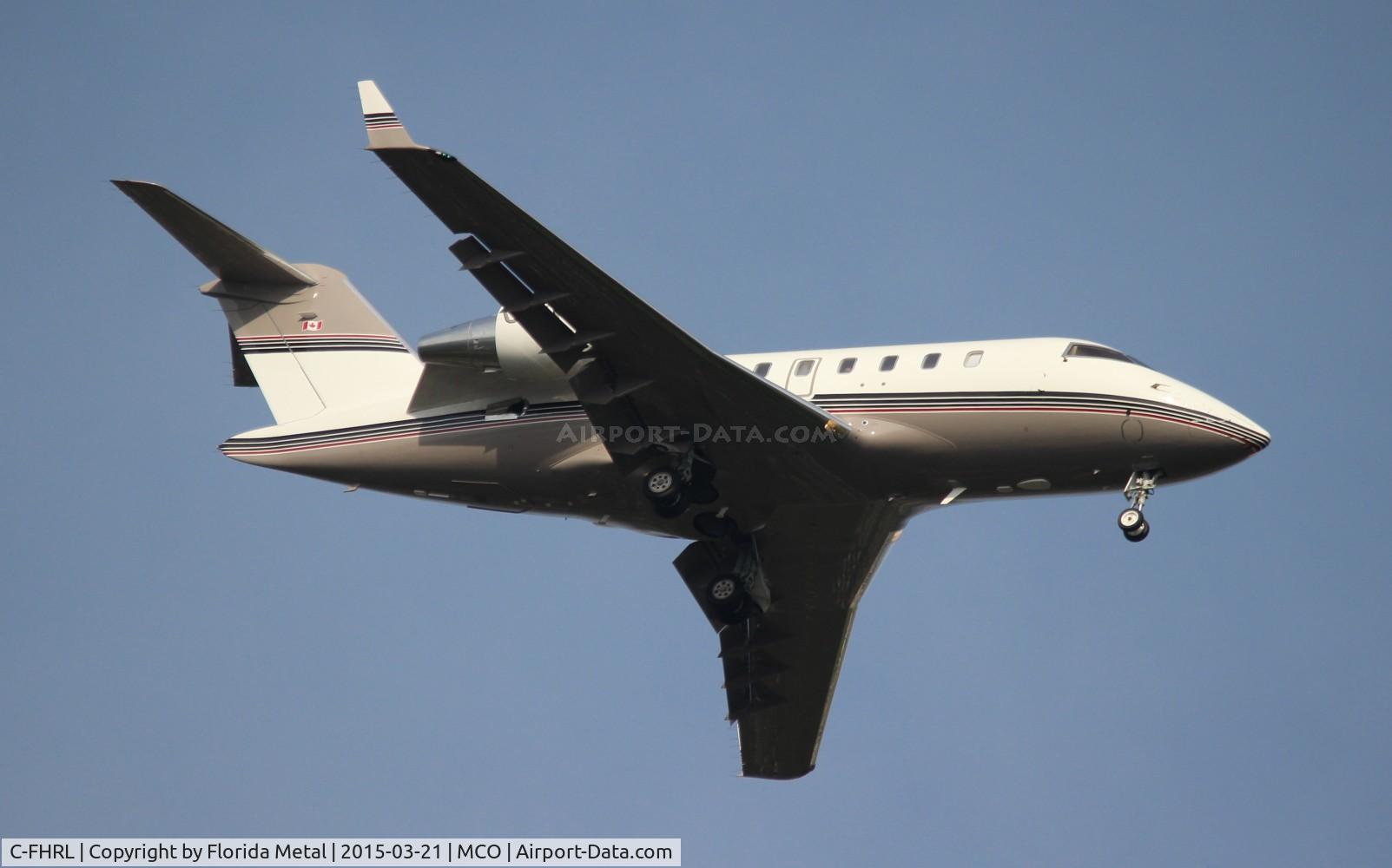 C-FHRL, 2013 Bombardier Challenger 604 (CL-600-2B16 C/N 5947, Challenger 605