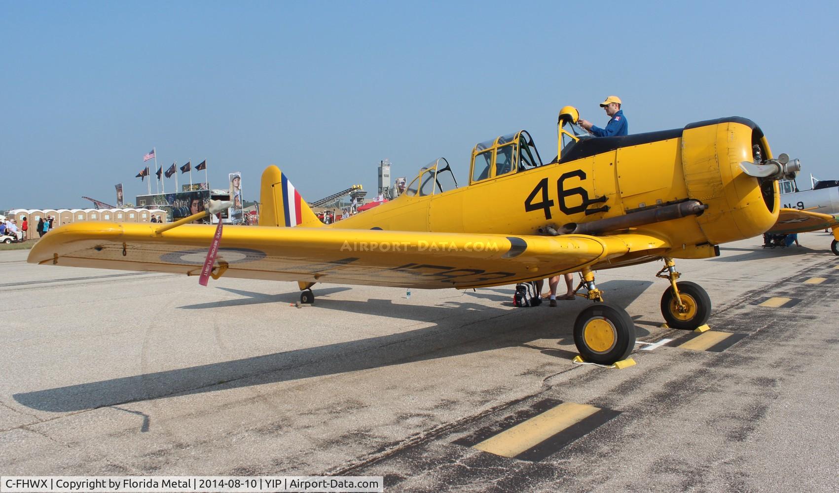 C-FHWX, 1941 Noorduyn AT-16 Harvard II C/N 76-3553, Harvard