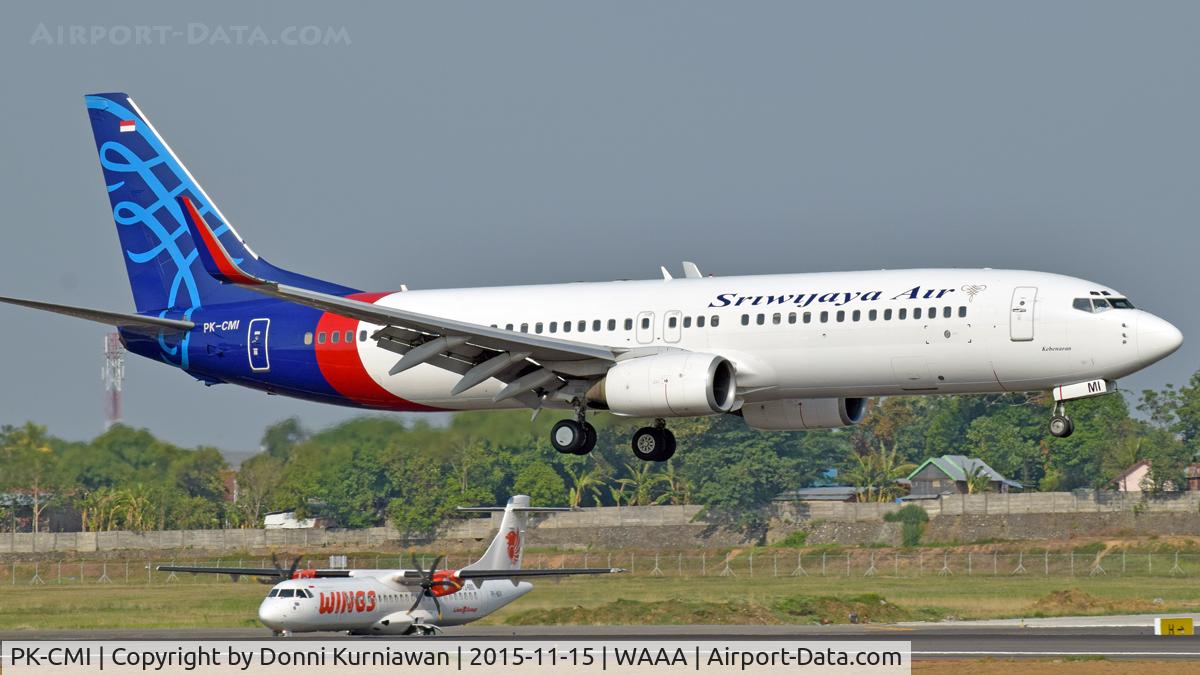 PK-CMI, 1998 Boeing 737-8Q8 C/N 28214, 