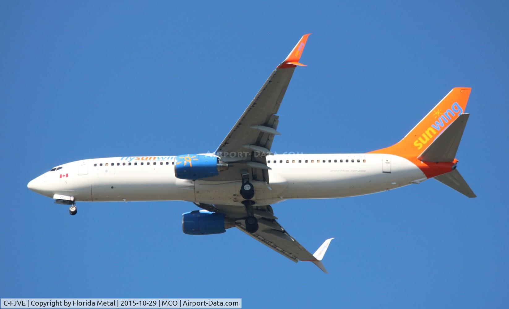 C-FJVE, 2006 Boeing 737-8DC C/N 34596, Sunwing