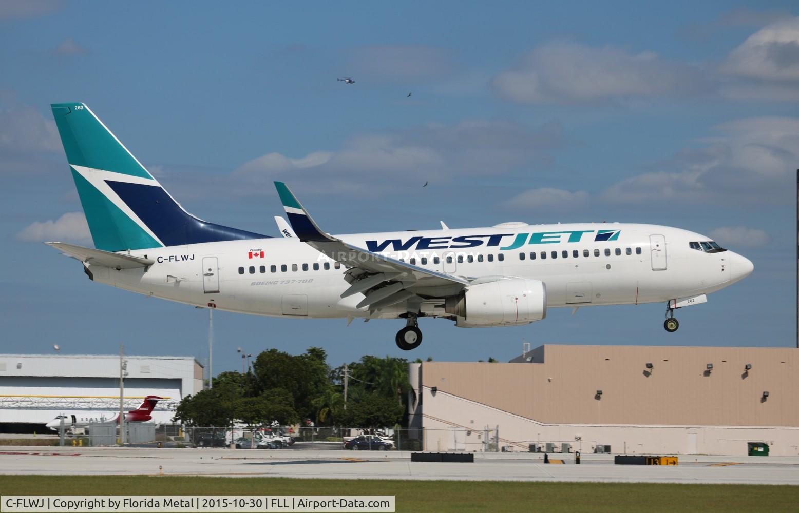C-FLWJ, 2011 Boeing 737-7CT C/N 38096, West Jet