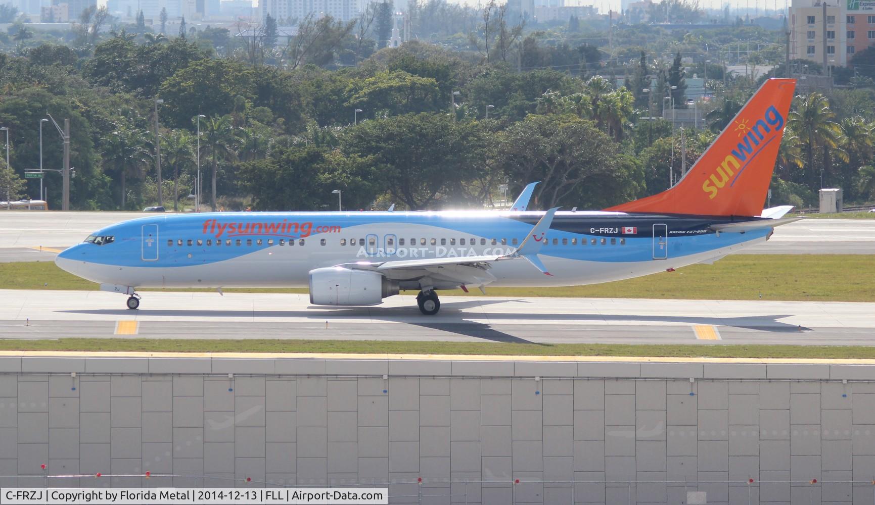 C-FRZJ, 2007 Boeing 737-8K5 C/N 34690, Sunwing