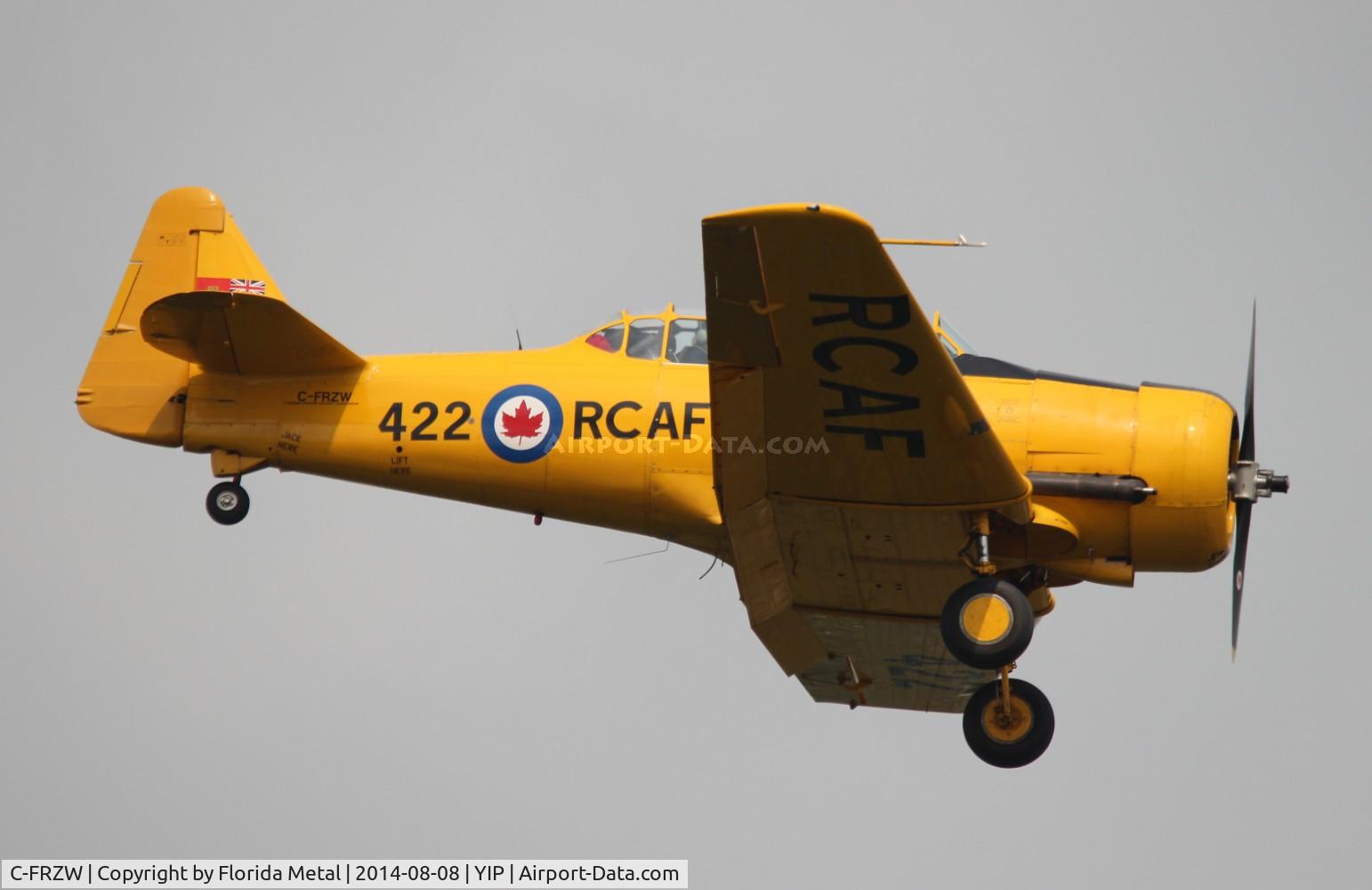C-FRZW, 1952 Canadian Car & Foundry T-6 Harvard Mk.4 C/N CCF4-213, Harvard