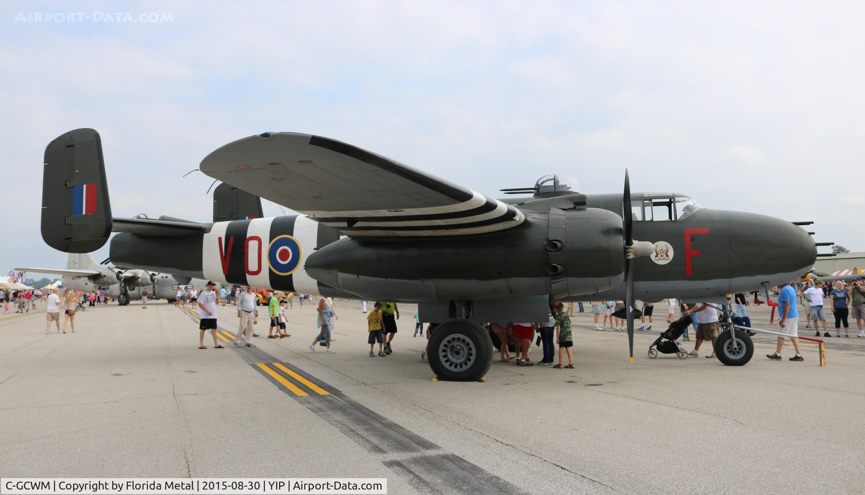 C-GCWM, 1945 North American B-25J Mitchell Mitchell C/N 108-47734, Hot Gen