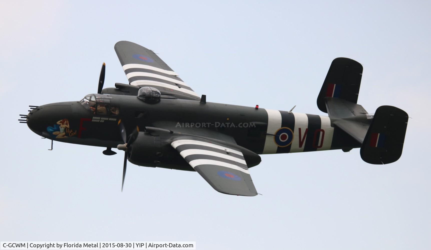 C-GCWM, 1945 North American B-25J Mitchell Mitchell C/N 108-47734, Hot Gen