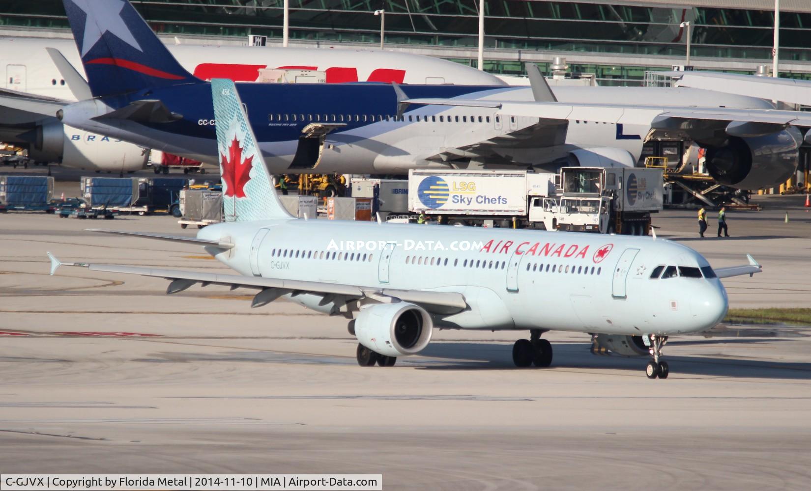 C-GJVX, 2002 Airbus A321-211 C/N 1726, Air Canada