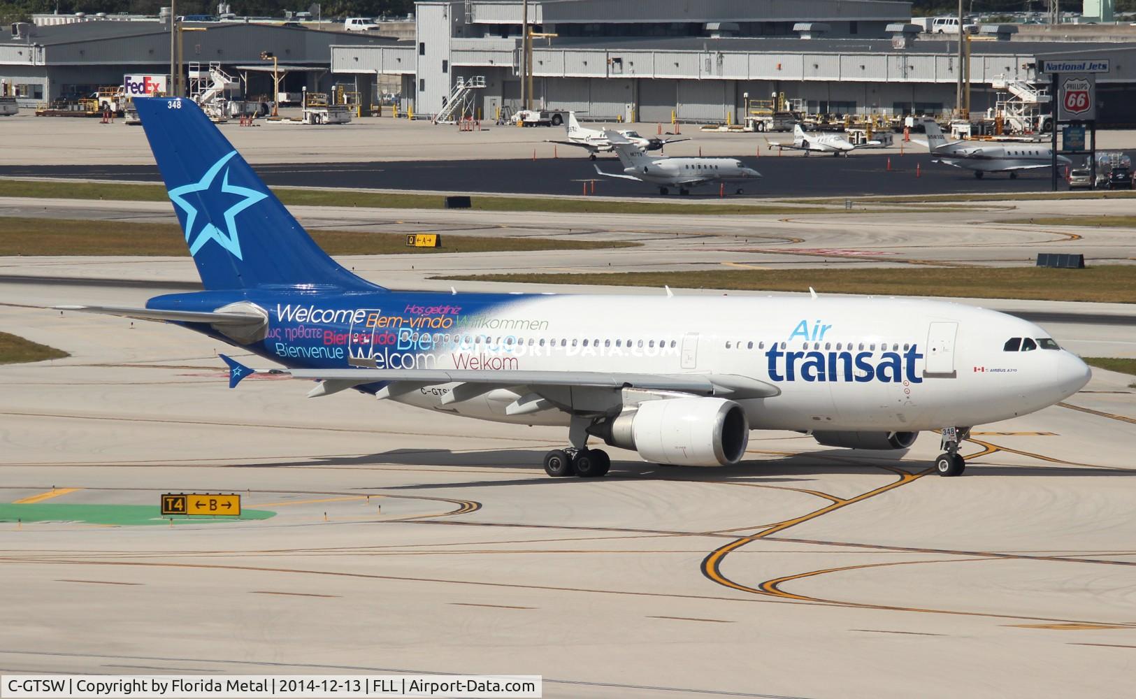C-GTSW, 1988 Airbus A310-304 C/N 483, Air Transat