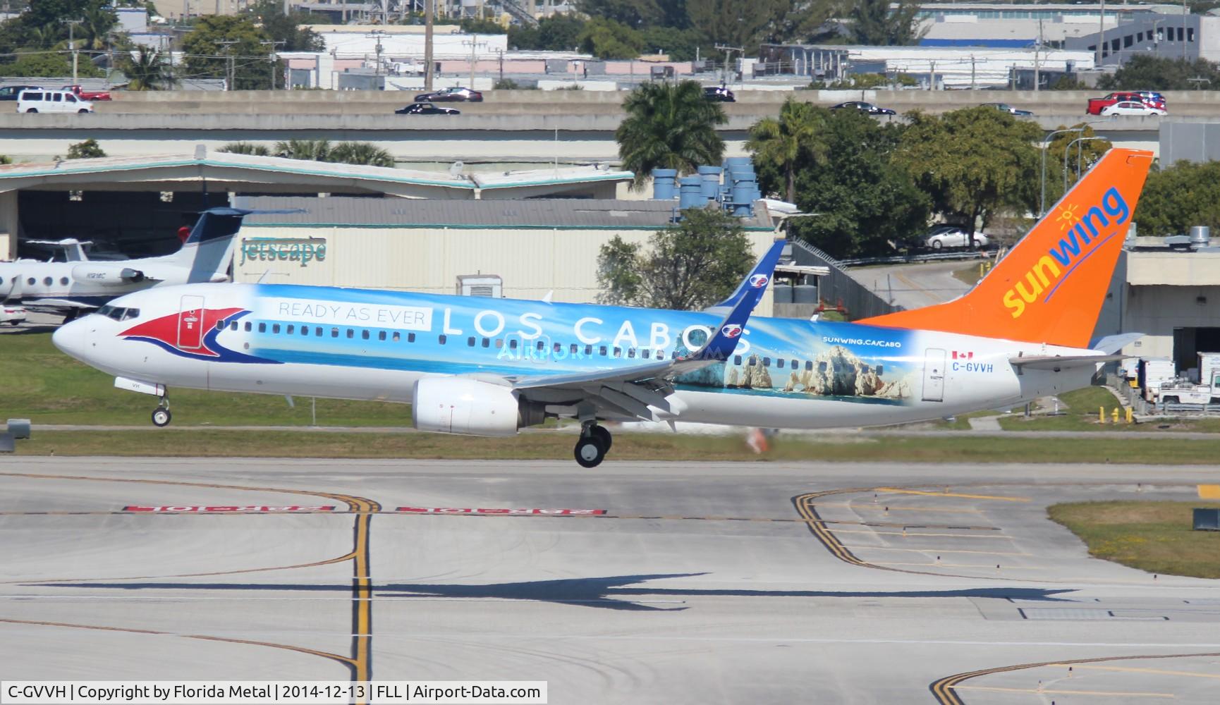 C-GVVH, 2008 Boeing 737-8Q8 C/N 35275, Sunwing