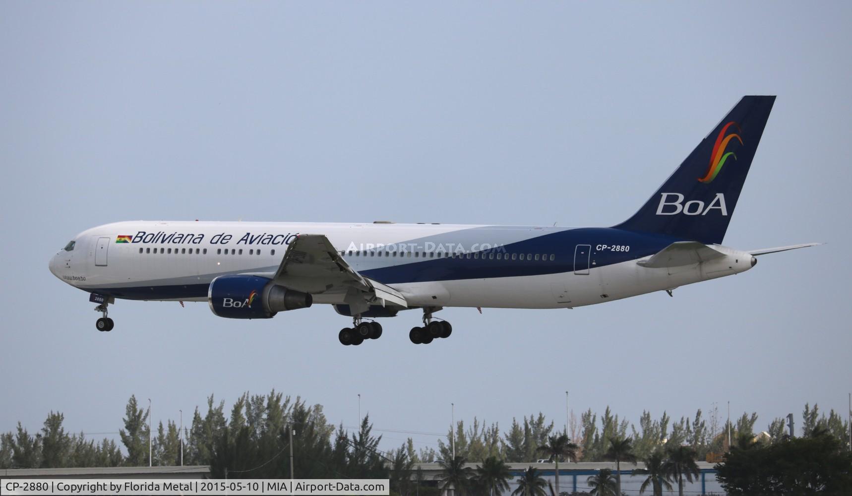 CP-2880, 1994 Boeing 767-33A/ER C/N 27376, Boliviana