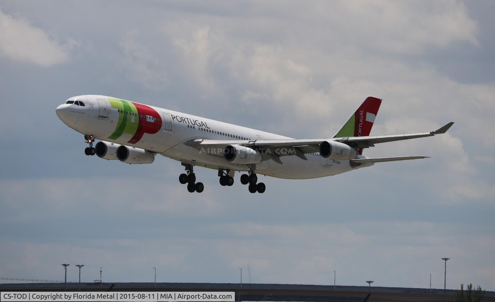 CS-TOD, 1995 Airbus A340-312 C/N 091, TAP Air Portugal