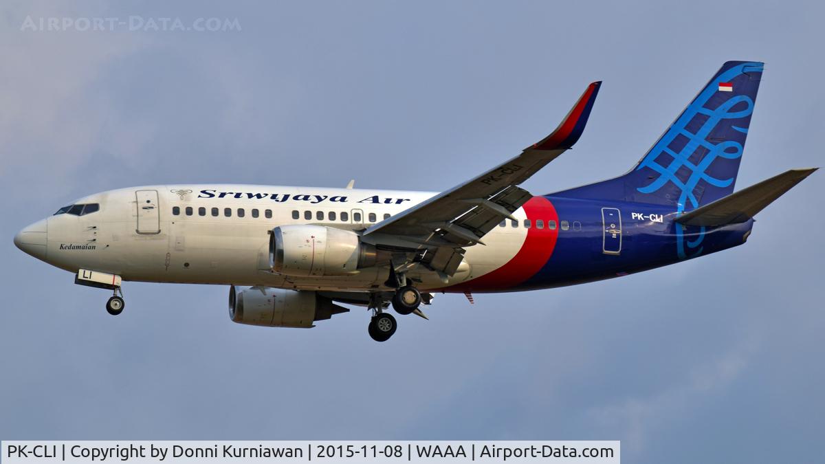 PK-CLI, 1994 Boeing 737-524 C/N 27332, 