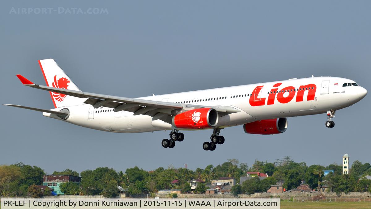 PK-LEF, 2015 Airbus A330-343 C/N 1675, Final approach