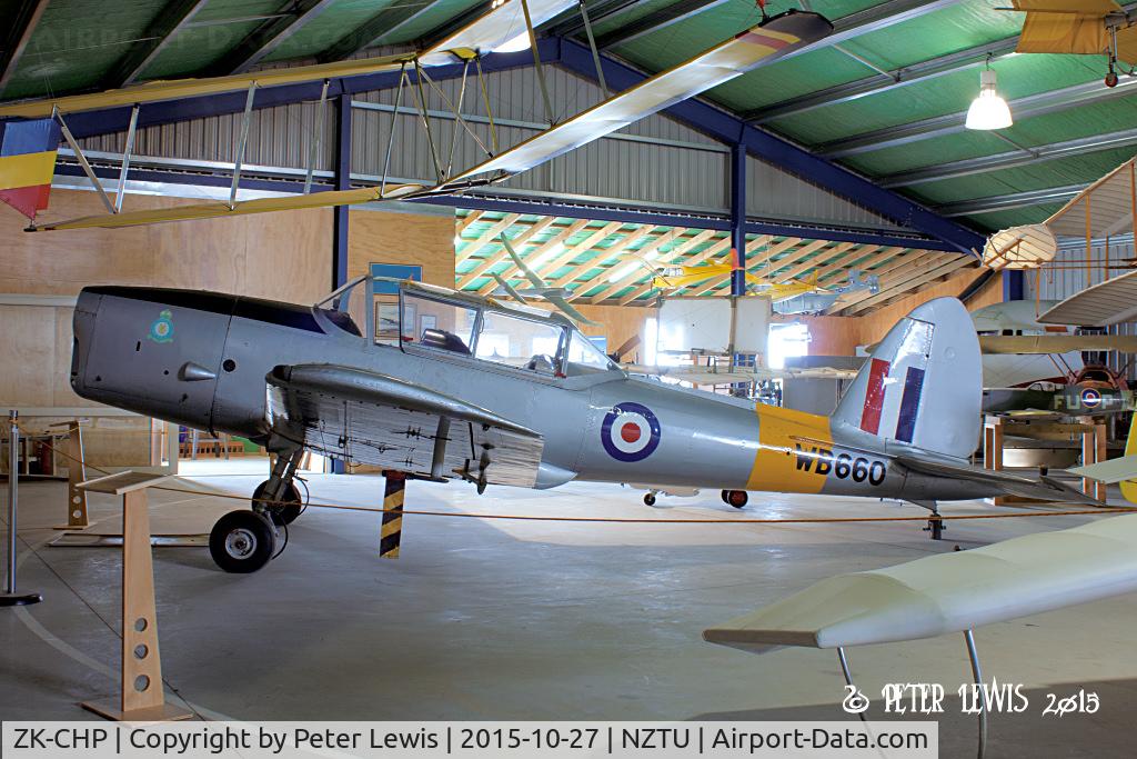 ZK-CHP, 1950 De Havilland DHC-1 Chipmunk 22A C/N C1/0099, T S & S J Green, Oamaru