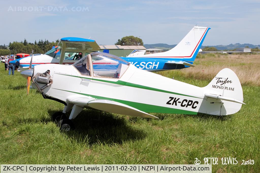 ZK-CPC, Taylor JT-1 Monoplane U/L C/N GT-1, S K Moor, Kaikohe