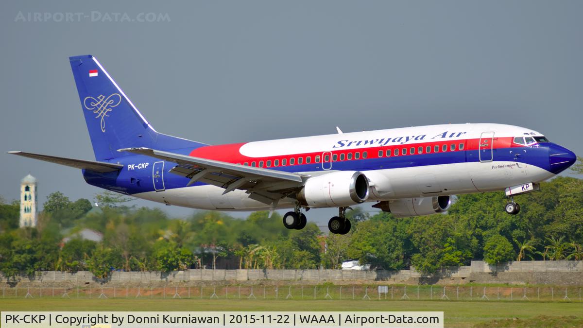 PK-CKP, 1997 Boeing 737-36N C/N 28559, 