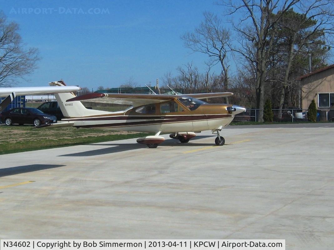 N34602, 1973 Cessna 177B Cardinal C/N 17701894, On the ramp at Port Clinton