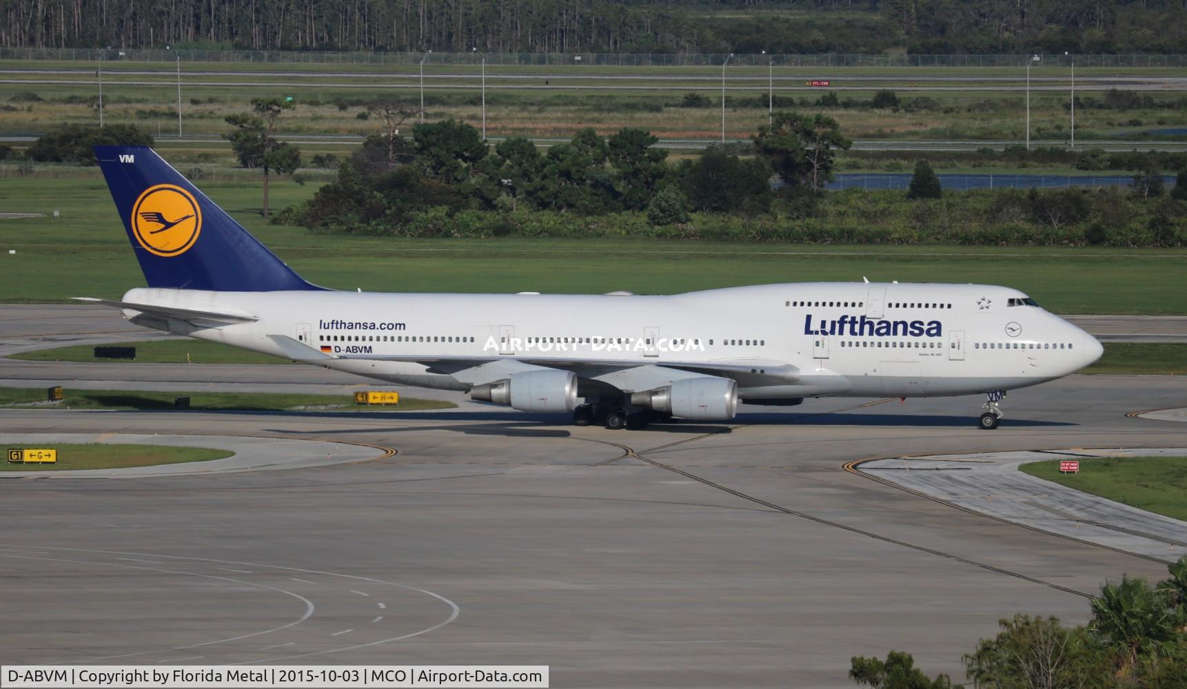 D-ABVM, 1998 Boeing 747-430 C/N 29101, Lufthansa