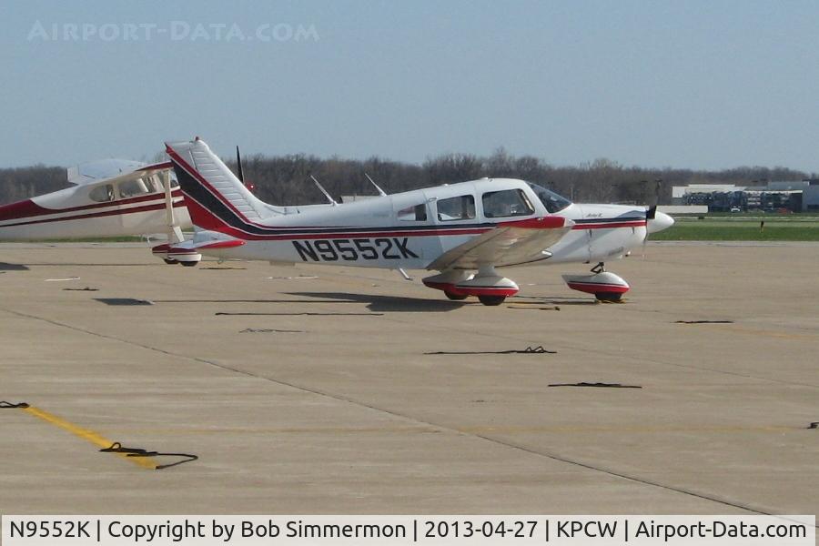 N9552K, 1976 Piper PA-28-181 C/N 28-7690258, On the ramp at Port Clinton