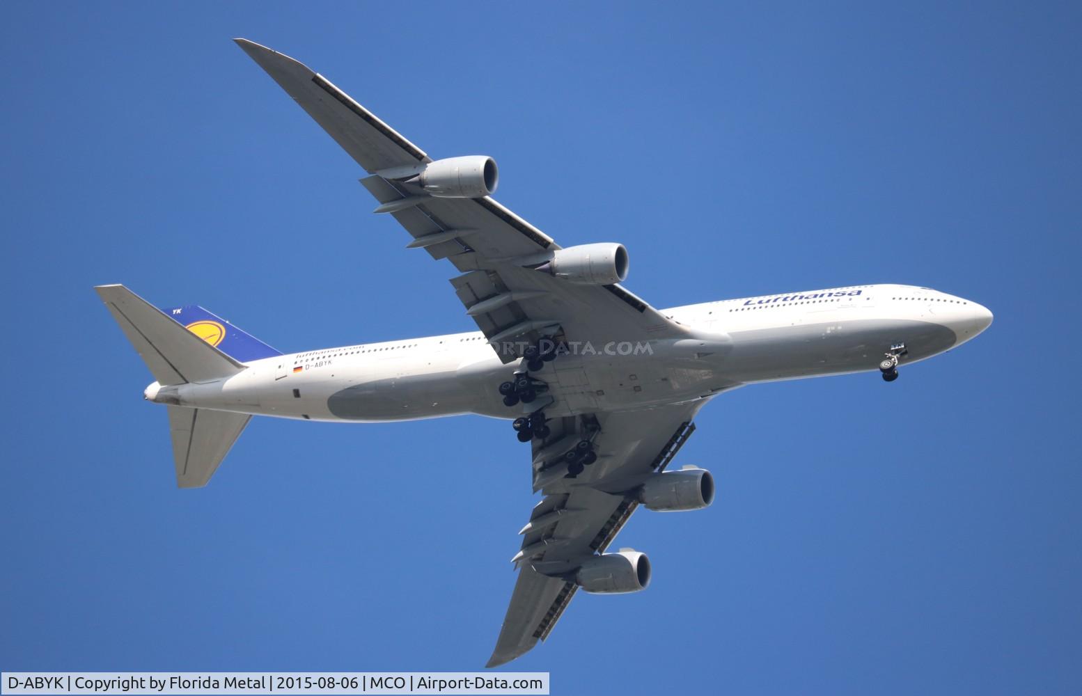 D-ABYK, 2012 Boeing 747-830 C/N 37835, Lufthansa