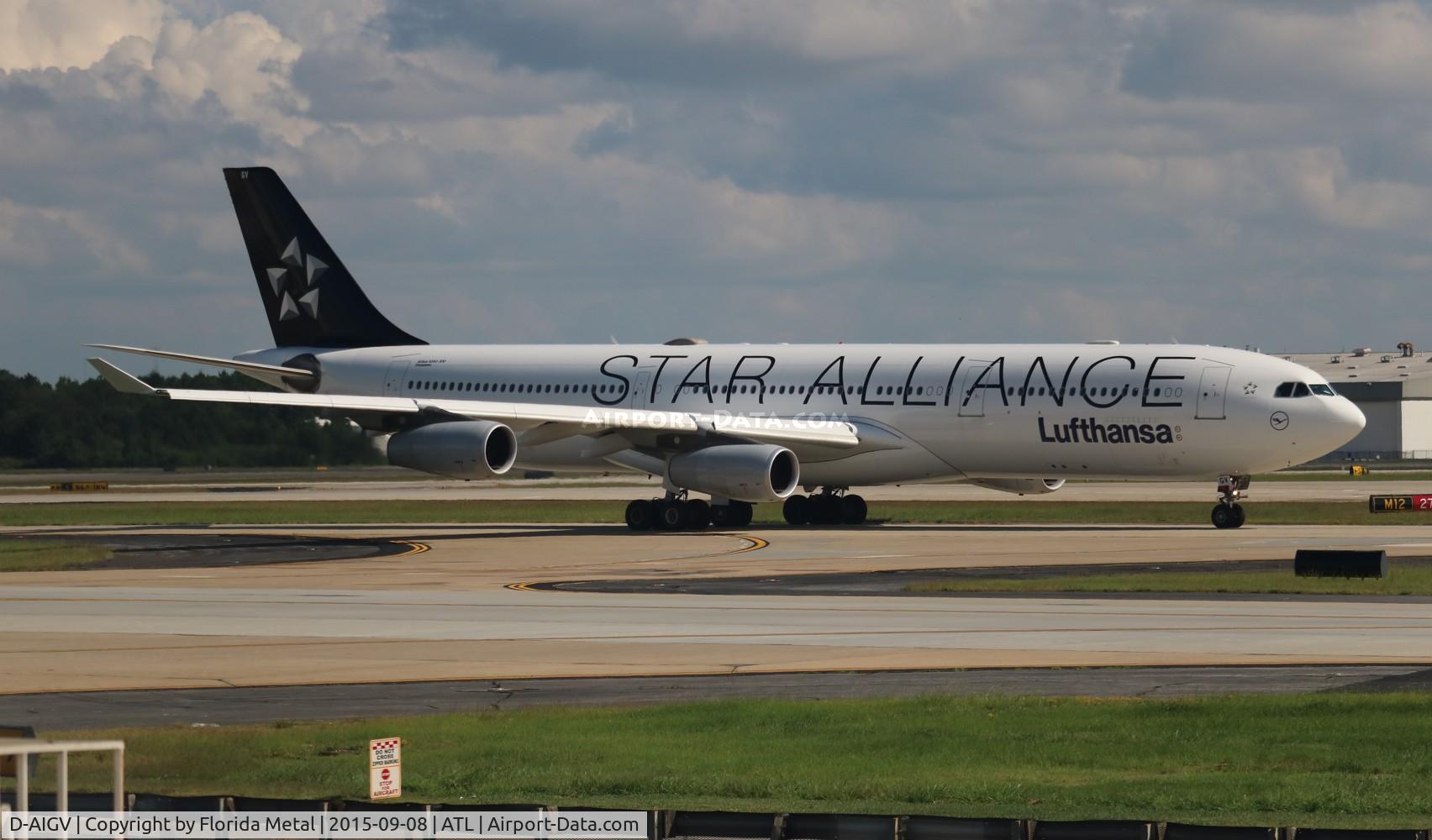 D-AIGV, 2000 Airbus A340-313X C/N 325, Lufthansa Star Alliance