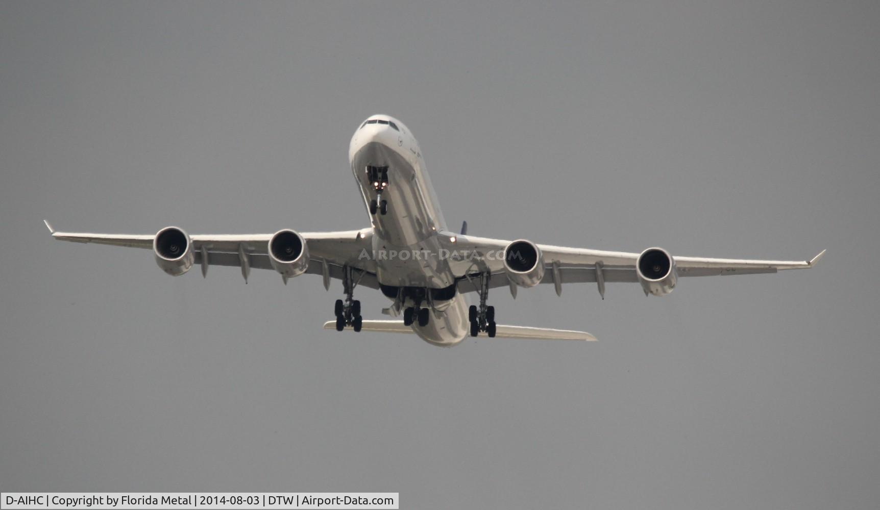 D-AIHC, 2003 Airbus A340-642 C/N 523, Lufthansa