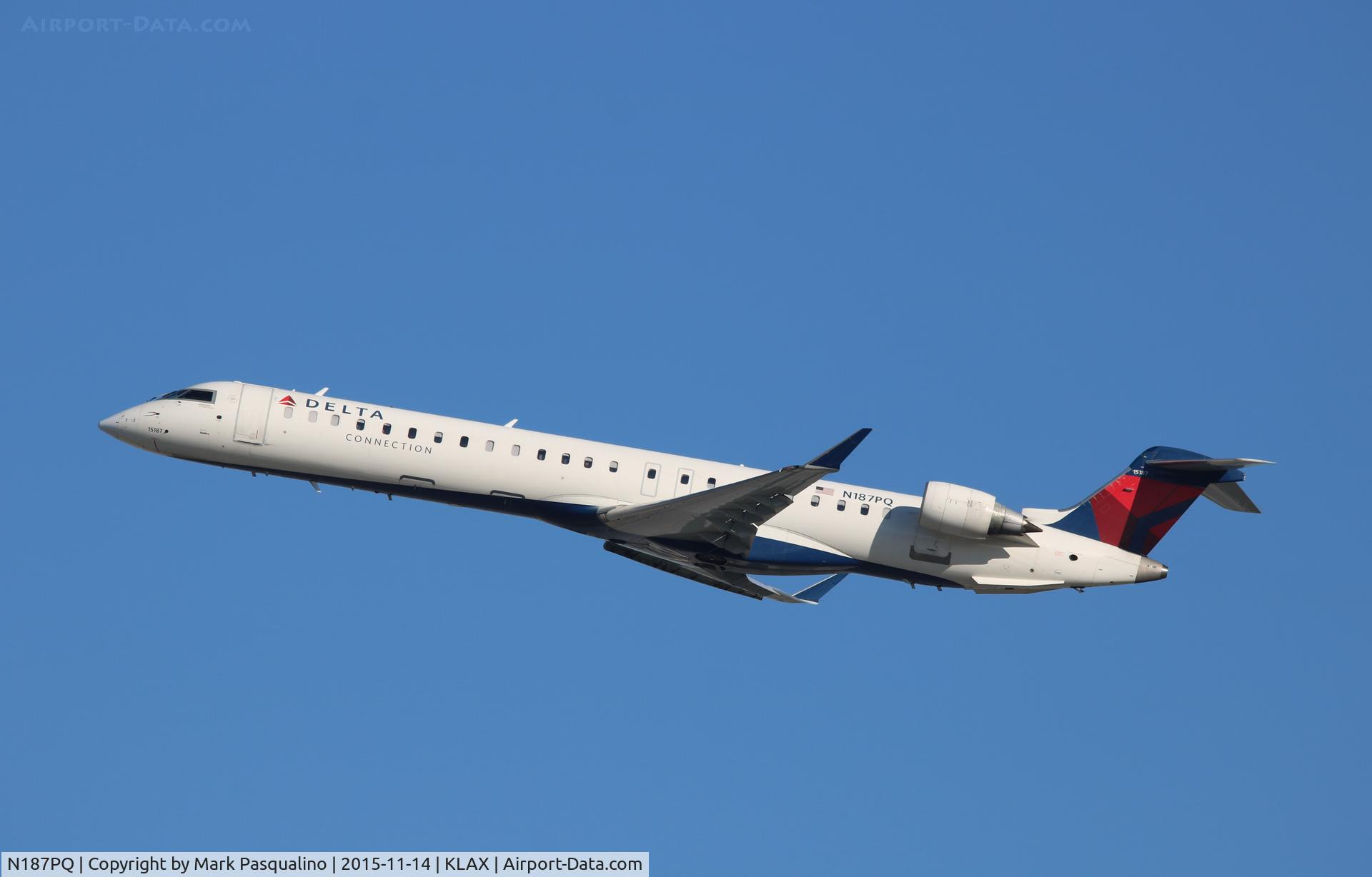 N187PQ, 2008 Bombardier CRJ-900ER (CL-600-2D24) C/N 15187, CL600-2D24