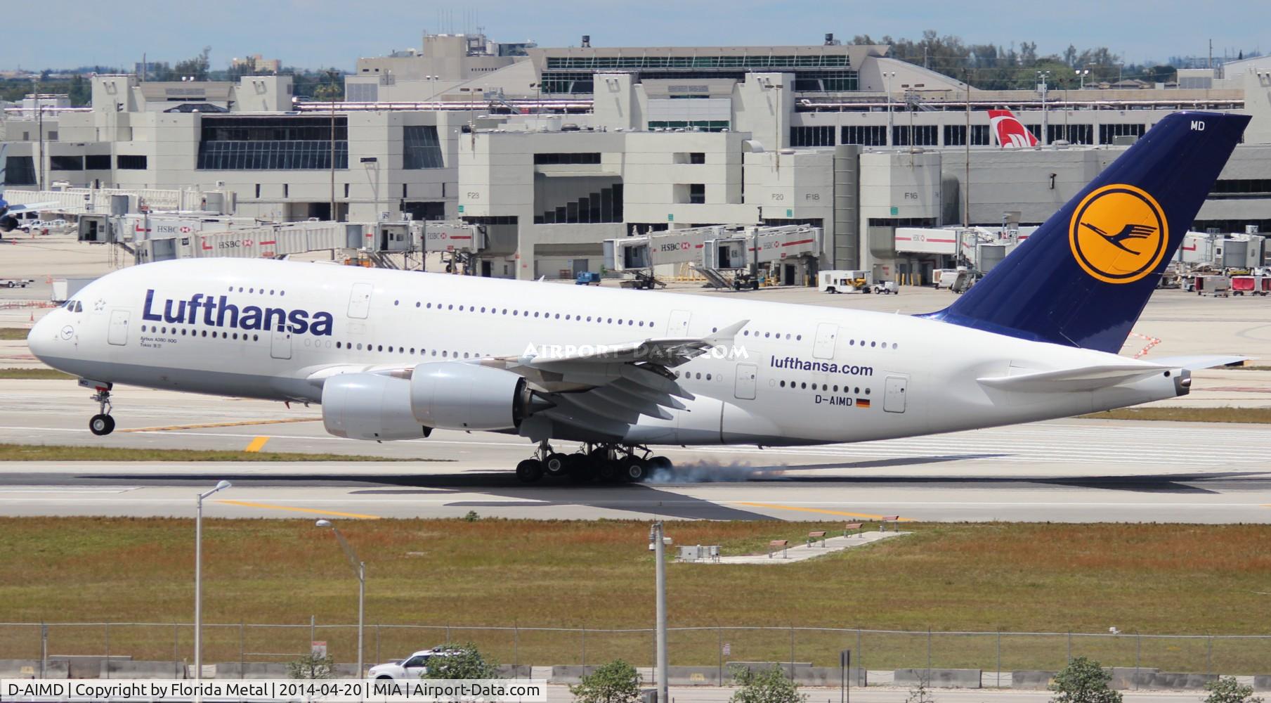 D-AIMD, 2010 Airbus A380-841 C/N 048, Lufthansa