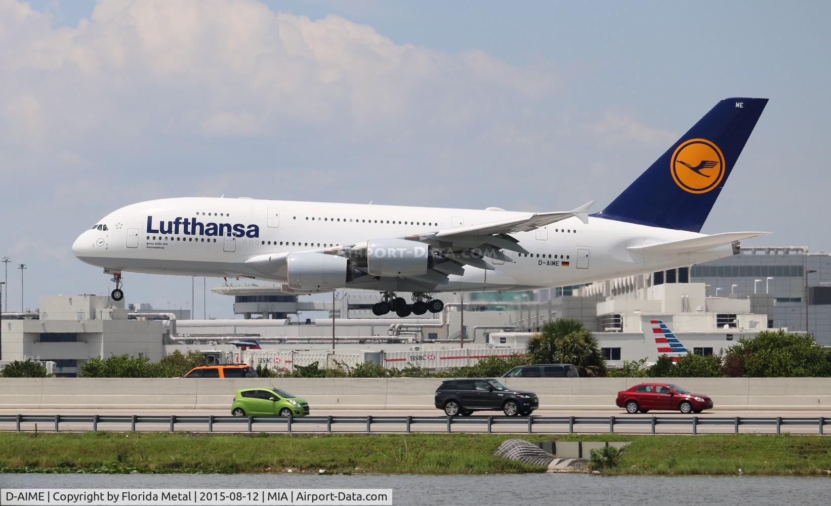 D-AIME, 2010 Airbus A380-841 C/N 061, Lufthansa