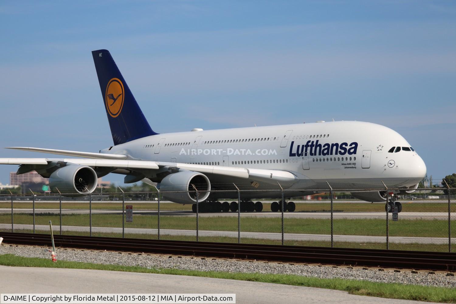 D-AIME, 2010 Airbus A380-841 C/N 061, Lufthansa
