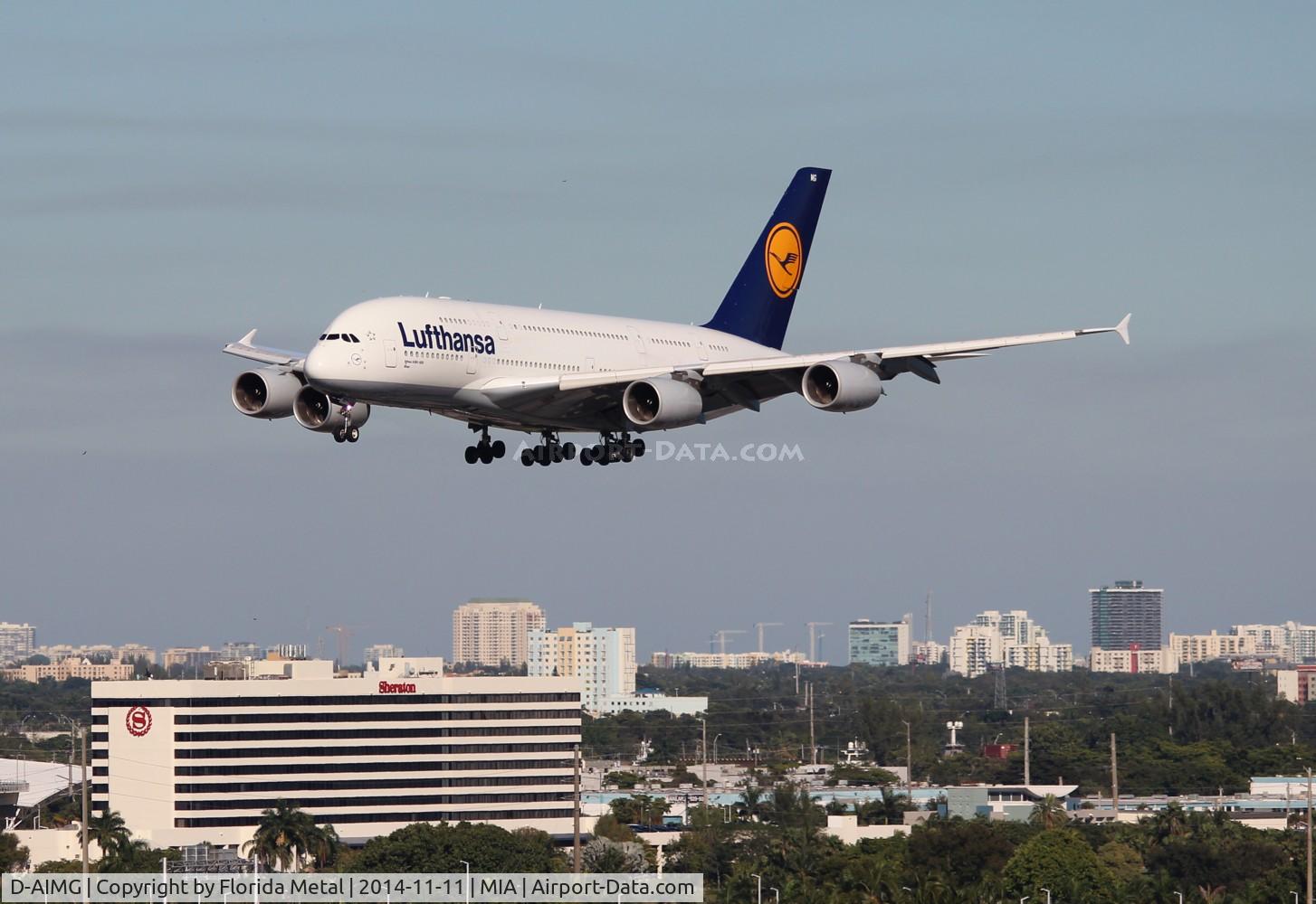 D-AIMG, 2011 Airbus A380-841 C/N 069, Lufthansa