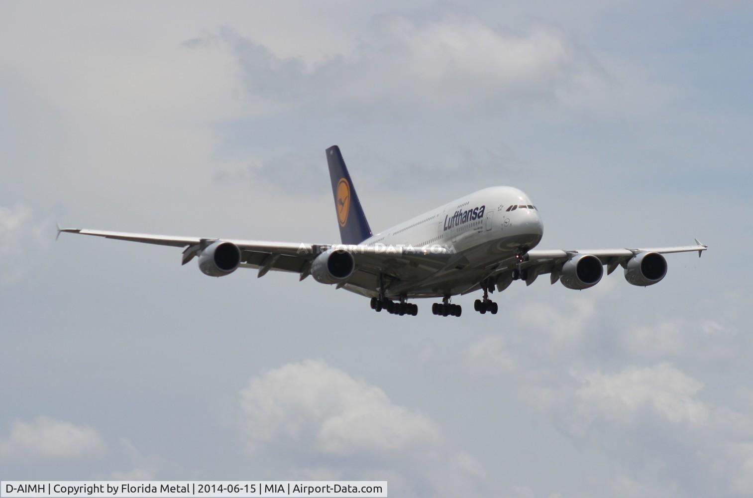 D-AIMH, 2010 Airbus A380-841 C/N 070, Lufthansa