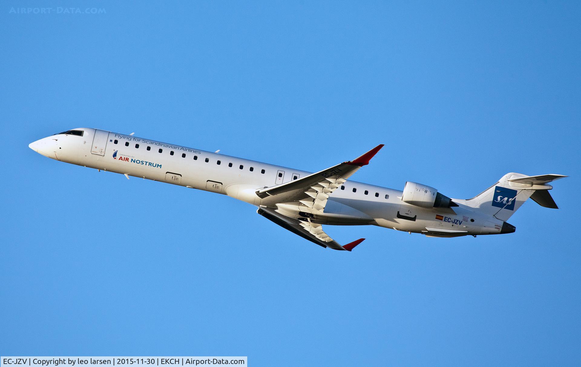 EC-JZV, 2007 Bombardier CRJ-900 (CL-600-2D24) C/N 15117, Copenhagen 30.11.15