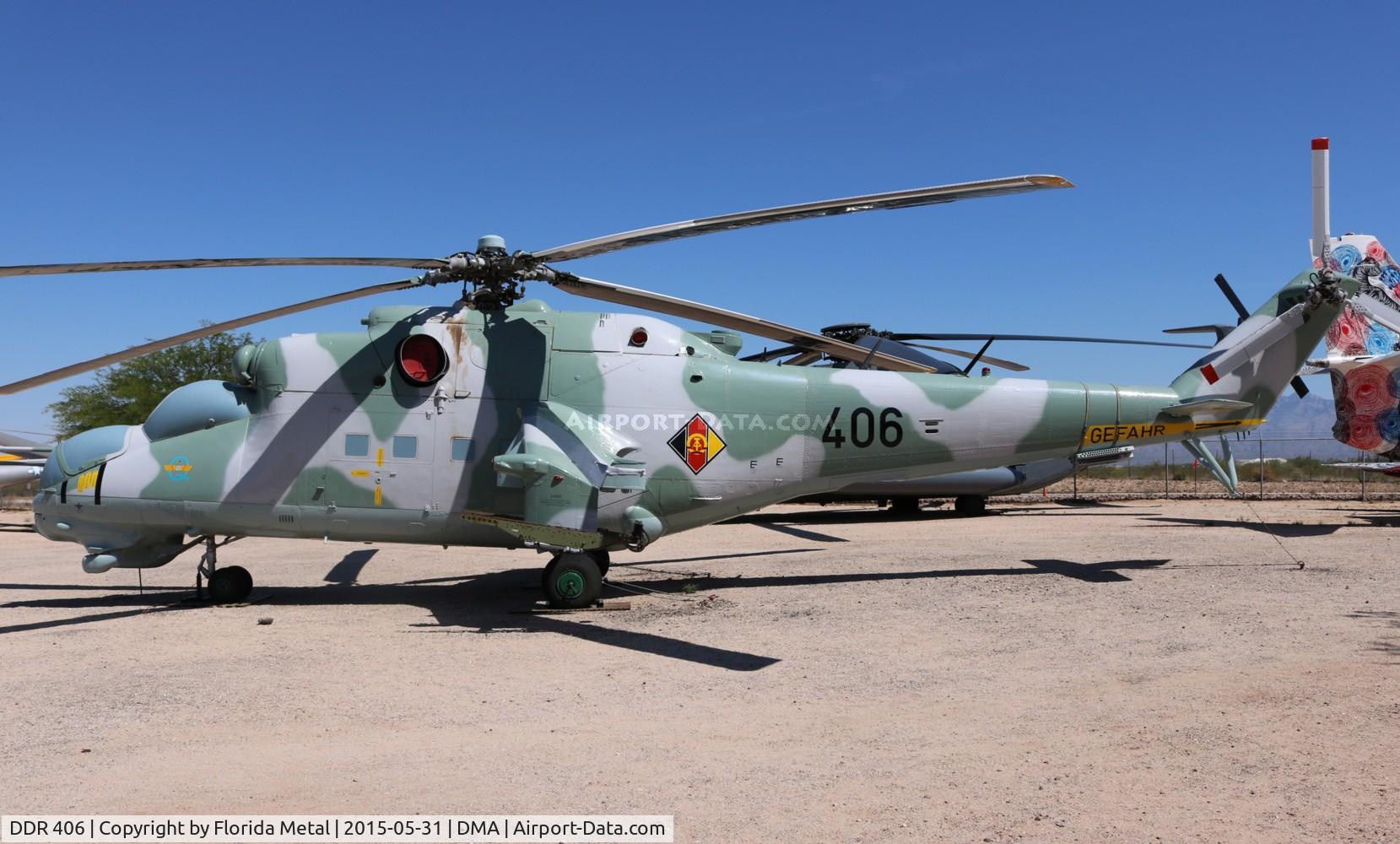 DDR 406, Mil Mi-24D Hind C/N B4002, MIl MD-24D Hind