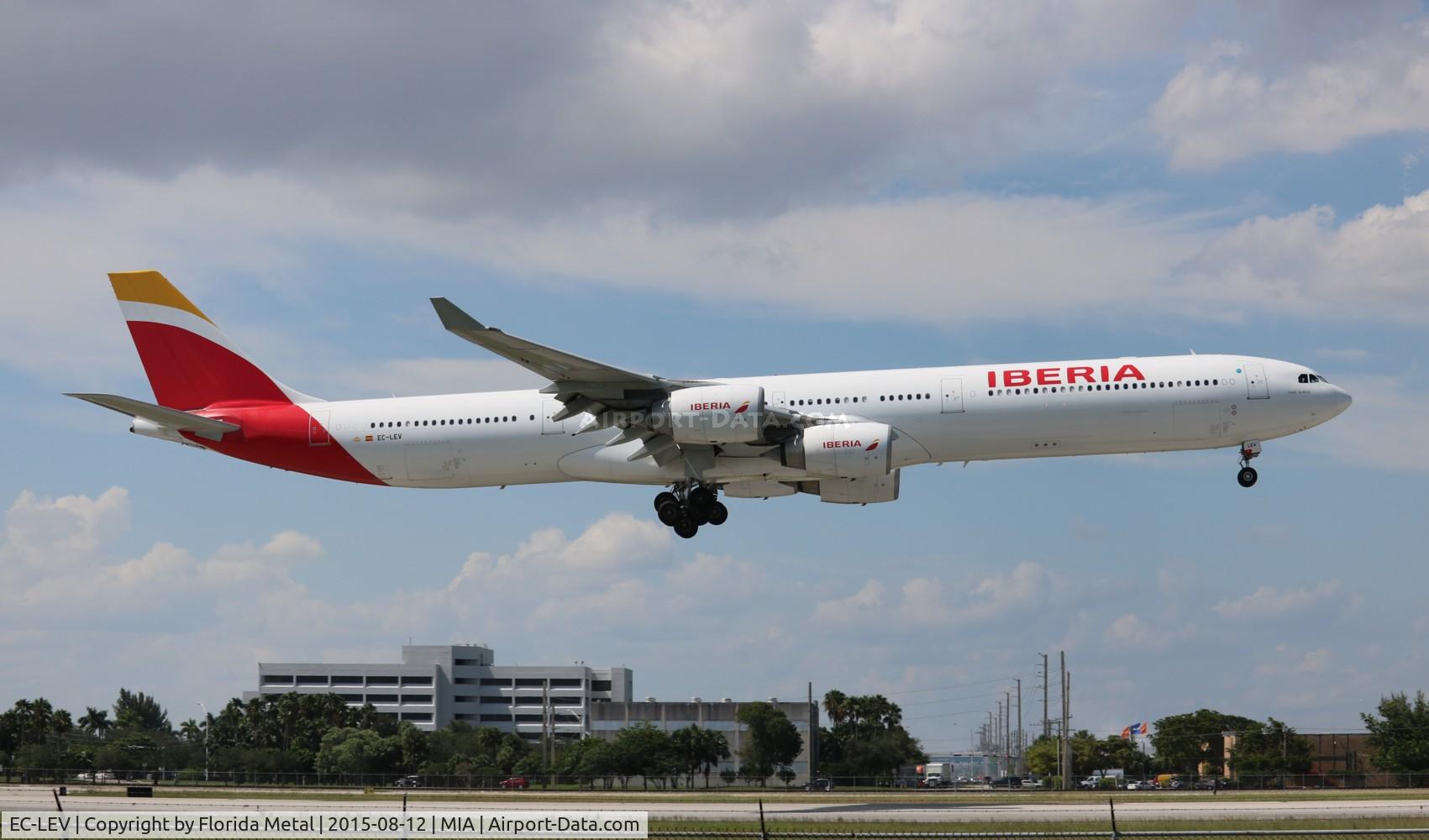EC-LEV, 2010 Airbus A340-642 C/N 1079, Iberia