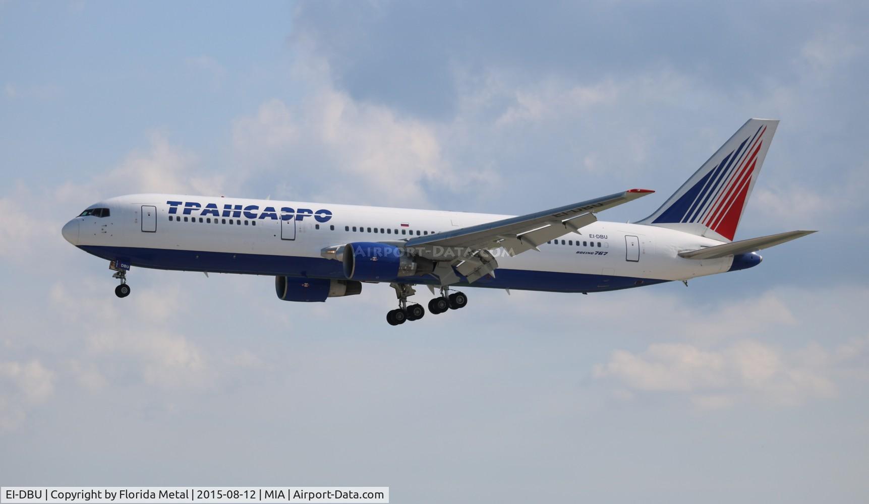 EI-DBU, 1991 Boeing 767-37E/ER C/N 25077, Transaero