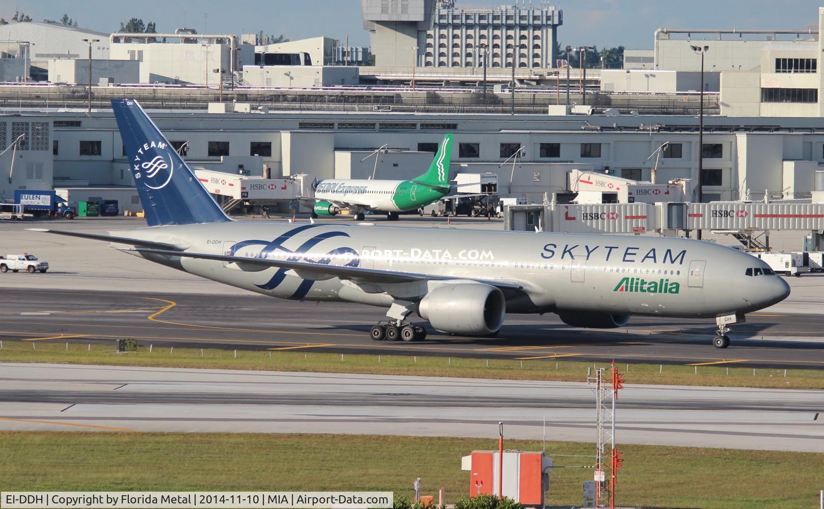 EI-DDH, 2004 Boeing 777-243/ER C/N 32784, Alitalia