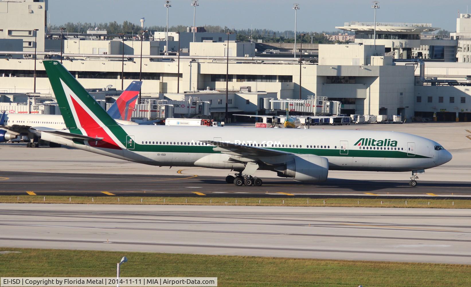 EI-ISD, 2003 Boeing 777-243/ER C/N 32860, Alitalia