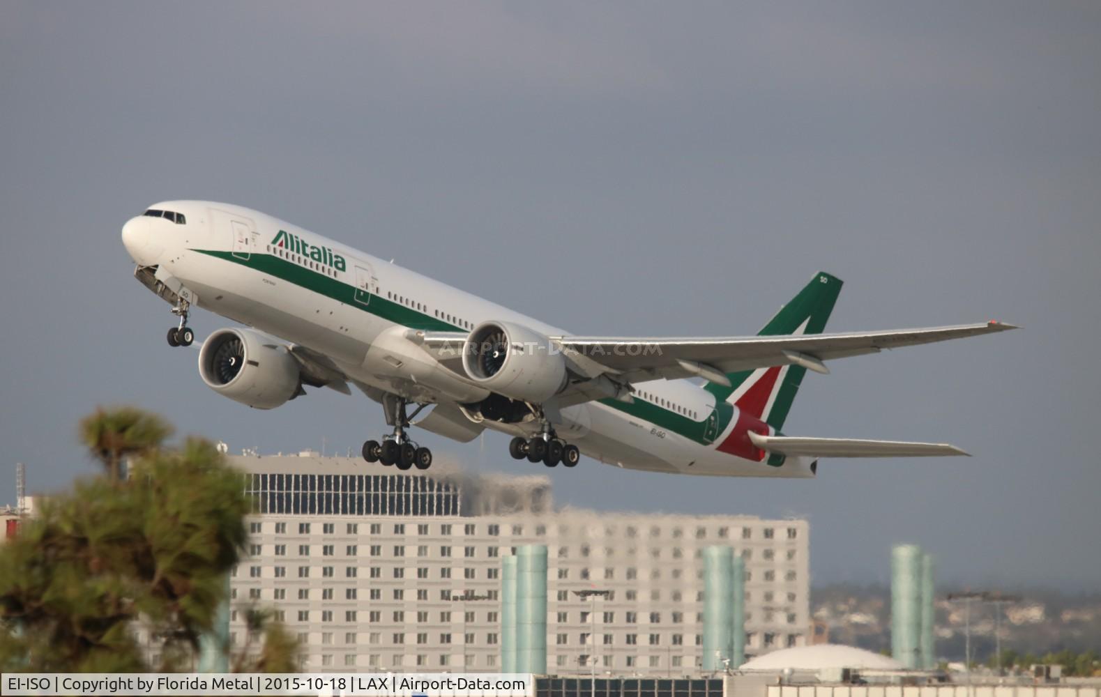 EI-ISO, 2002 Boeing 777-243/ER C/N 32857, Alitalia
