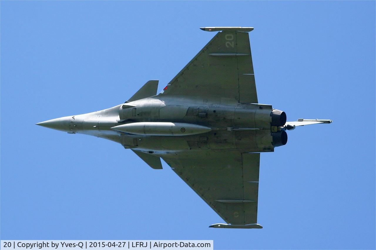 20, Dassault Rafale M C/N 20, Dassault Rafale M, Break over Landivisiau Naval Air Base (LFRJ)