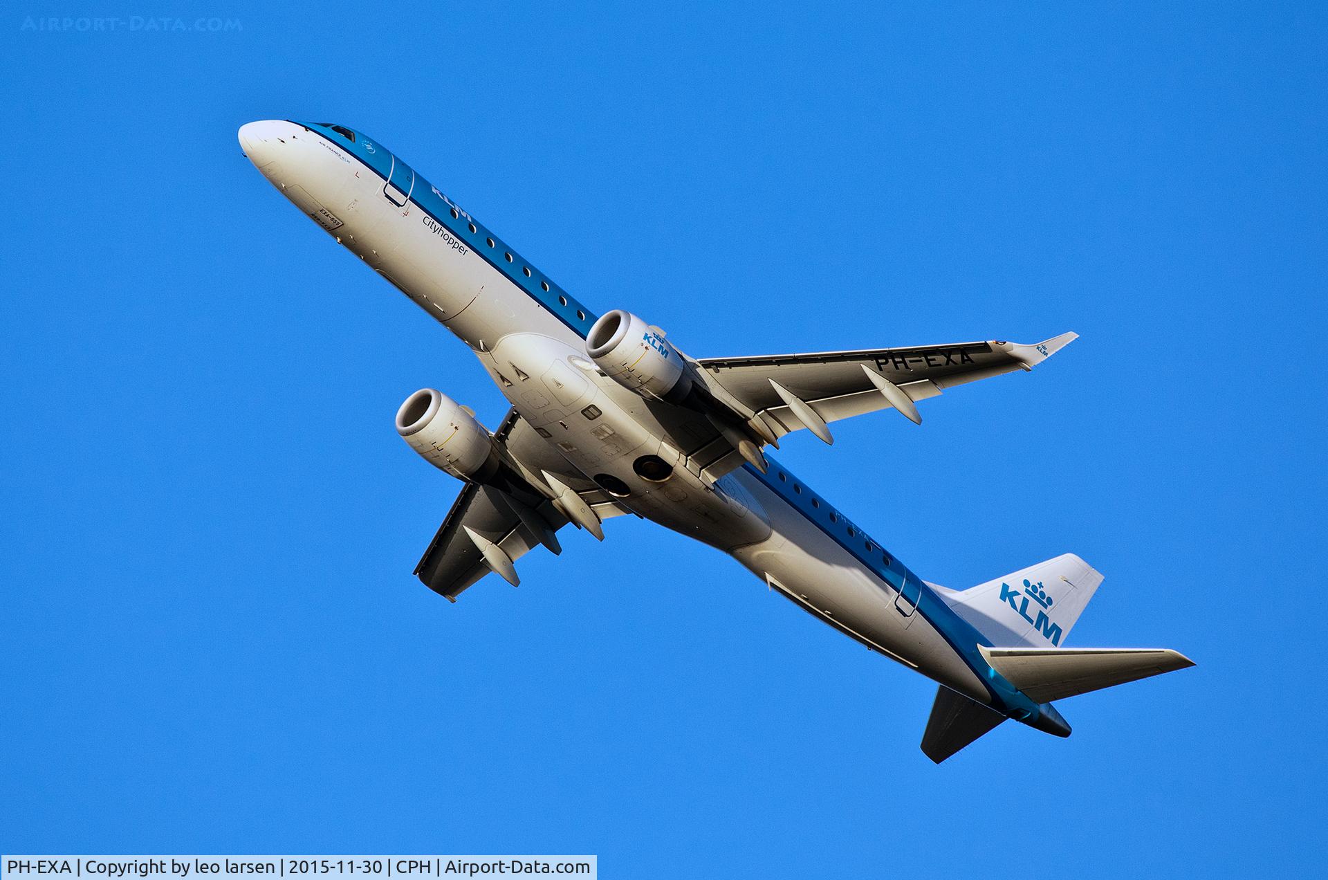 PH-EXA, 2013 Embraer 190LR (ERJ-190-100LR) C/N 19000655, Copenhagen 30.11.15