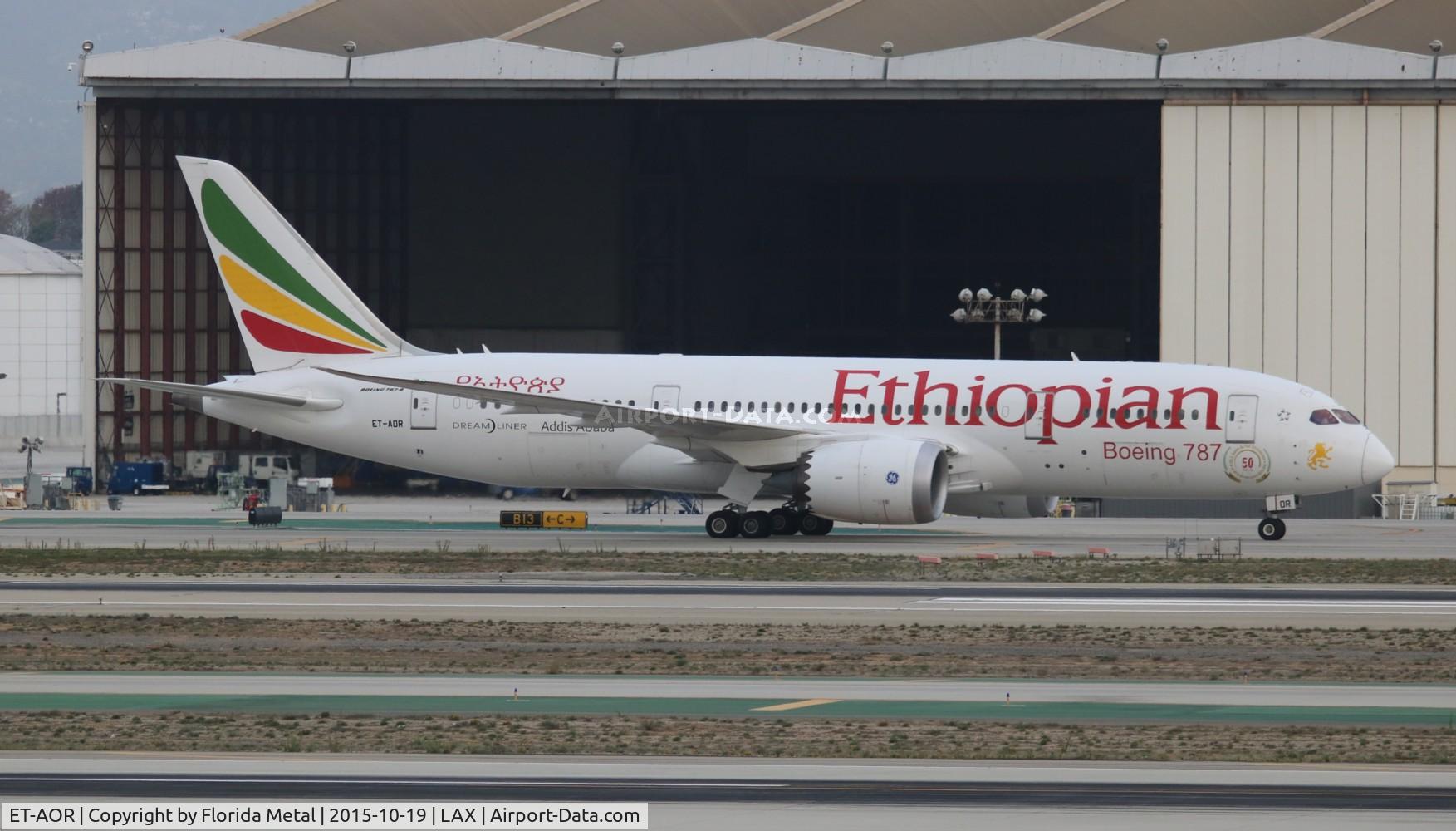 ET-AOR, 2012 Boeing 787-8 Dreamliner C/N 34746, Ethiopian