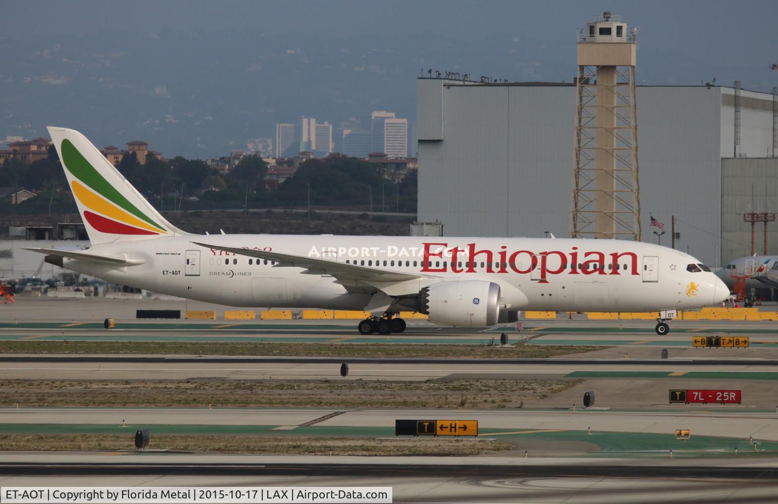ET-AOT, 2014 Boeing 787-8 Dreamliner Dreamliner C/N 34748, Ethiopian