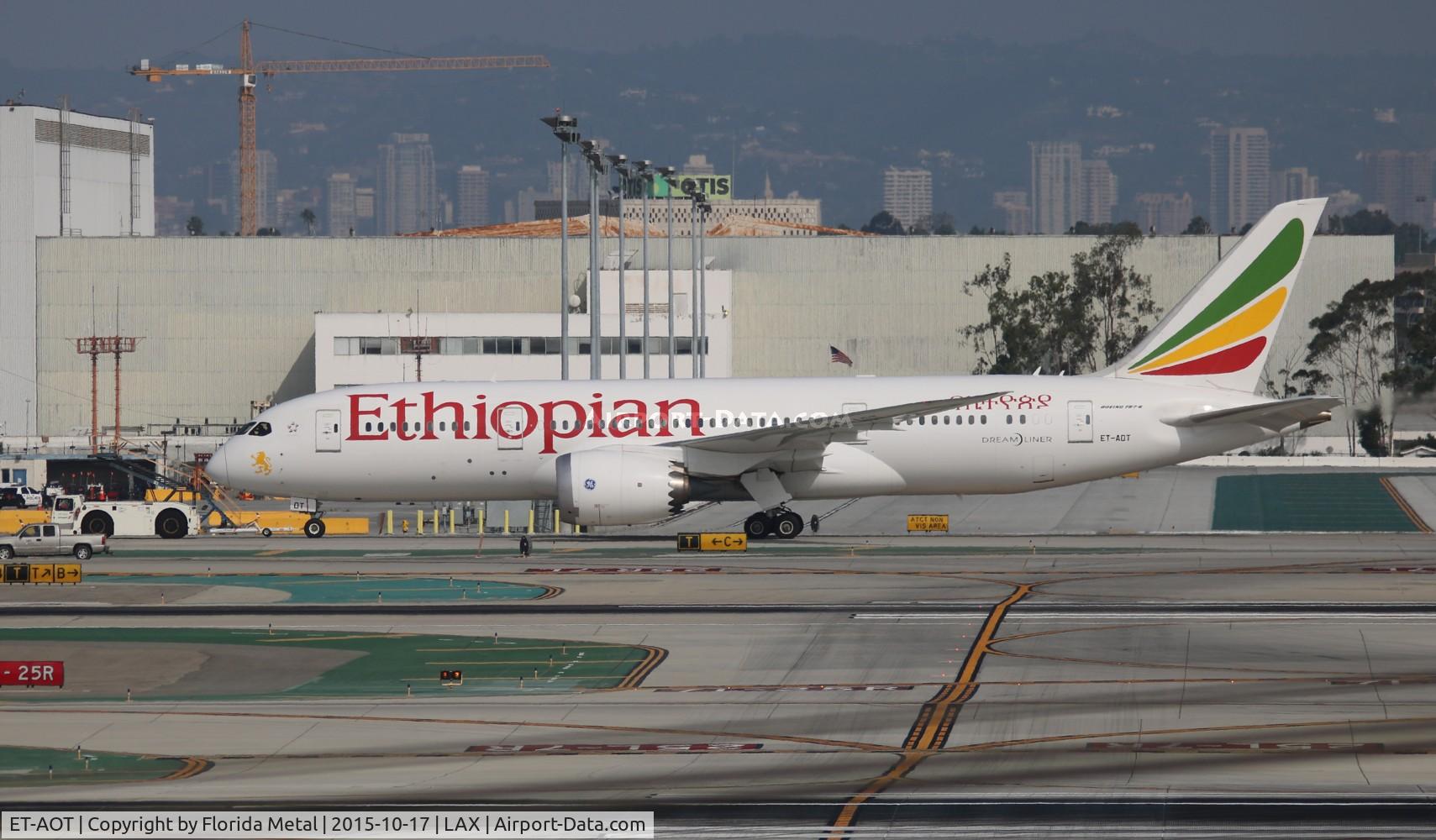 ET-AOT, 2014 Boeing 787-8 Dreamliner Dreamliner C/N 34748, Ethiopian