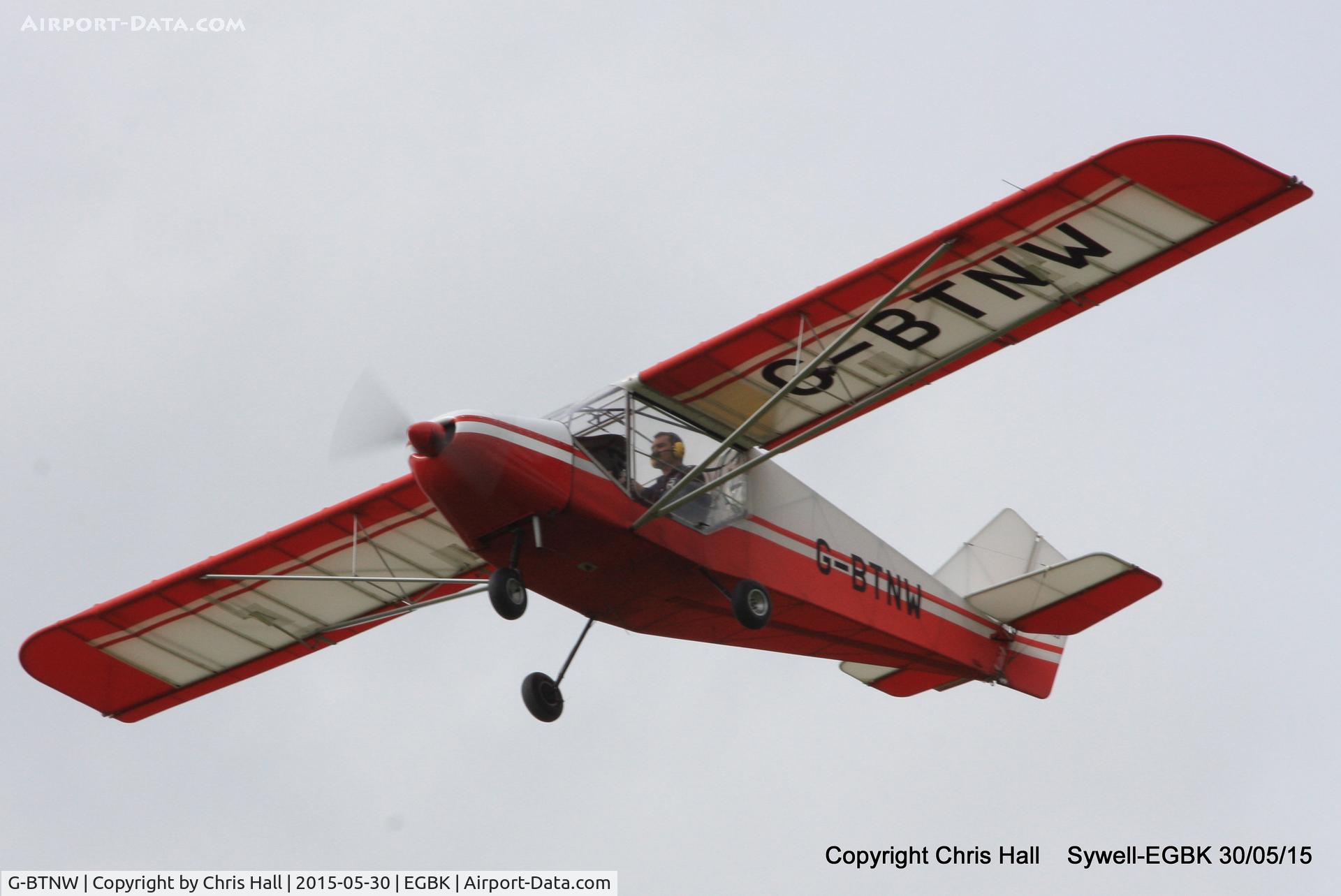 G-BTNW, 1991 Rans S-6ESA/TR Coyote II C/N PFA 204-12077, at Aeroexpo 2015