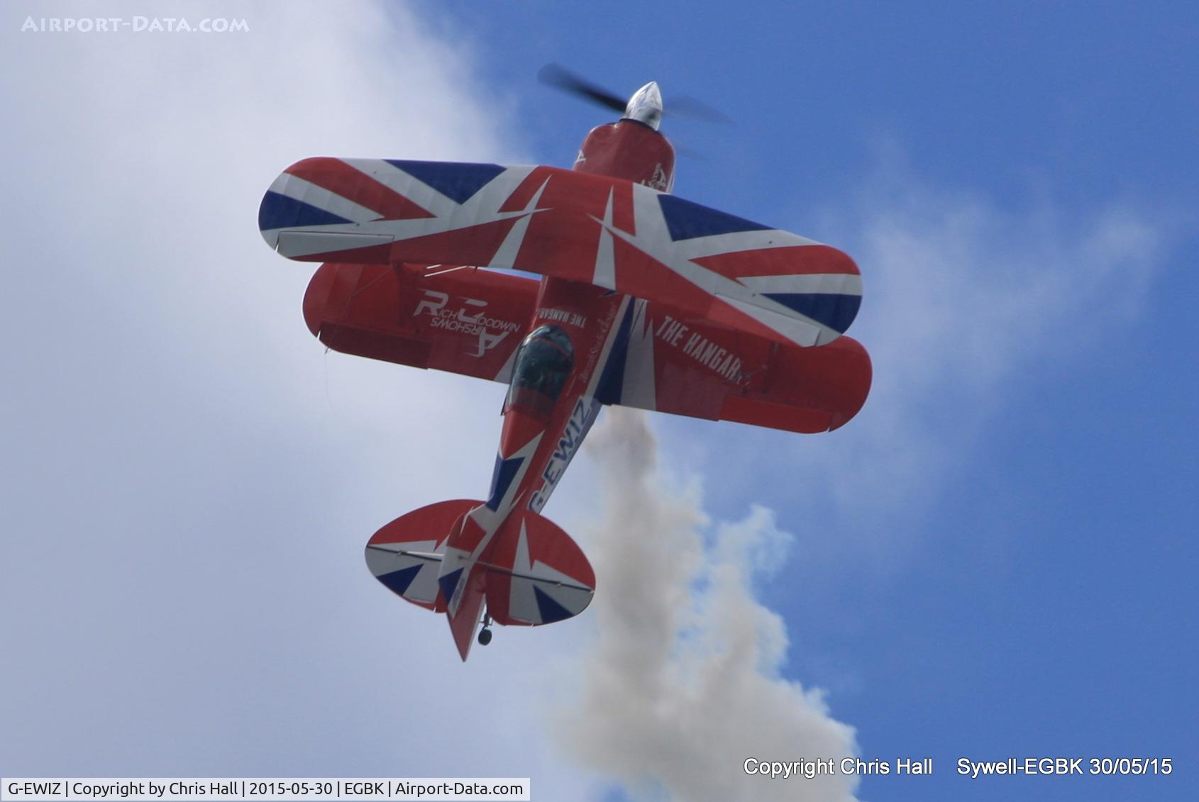 G-EWIZ, 1981 Pitts S-2S Special C/N S18, at Aeroexpo 2015