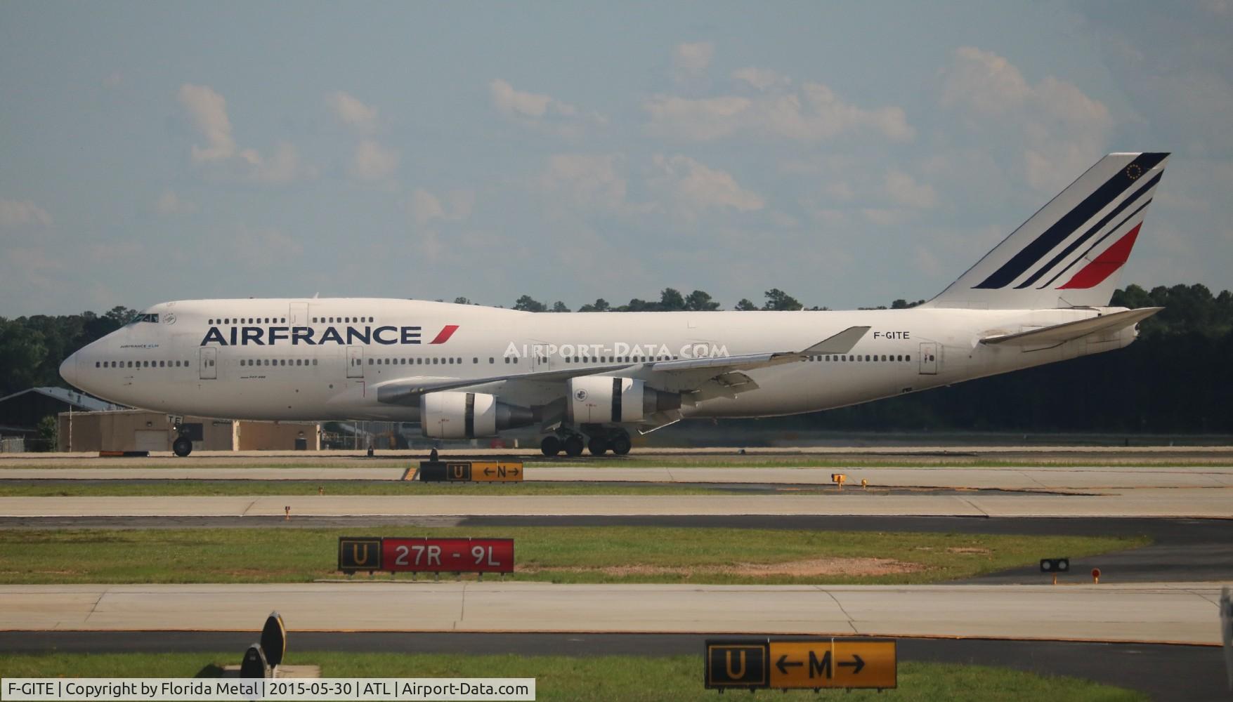F-GITE, 1992 Boeing 747-428 C/N 25601, Air France